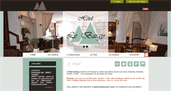 Desktop Screenshot of hotel-lebargy.com